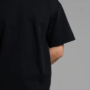 T-Shirt Msm Studio con ricamo in tinta