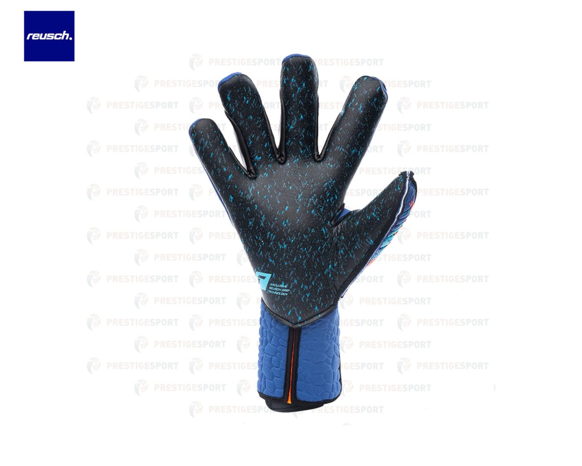 REUSCH ATTRAKT FUSION STRAPLESS ADAPTIVE FLEX AZZURRO GUANTI PORTIERE - immagine 4
