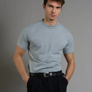T-shirt Basic mezzocollo