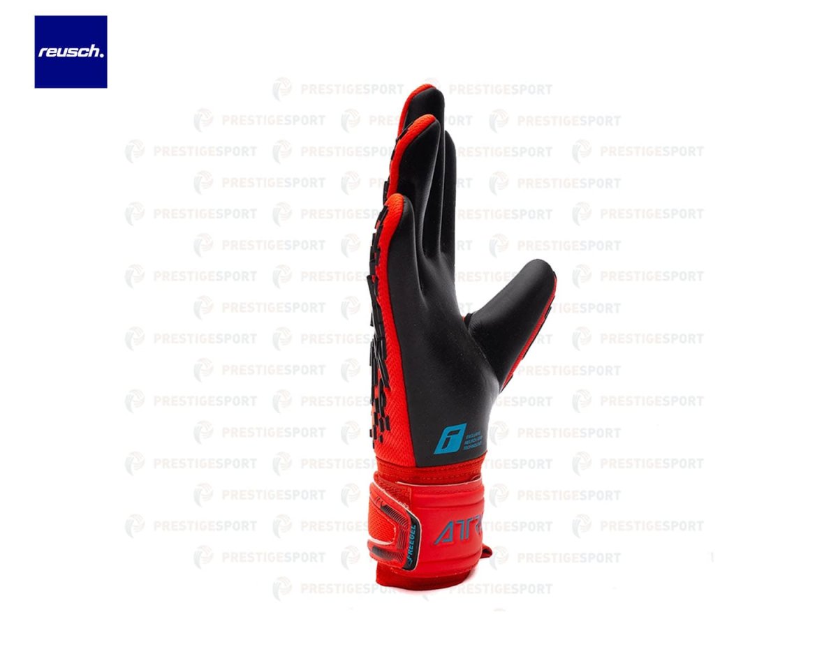 REUSCH ATTRAKT FREEGEL SILVER ROSSO GUANTI PORTIERE - immagine 4