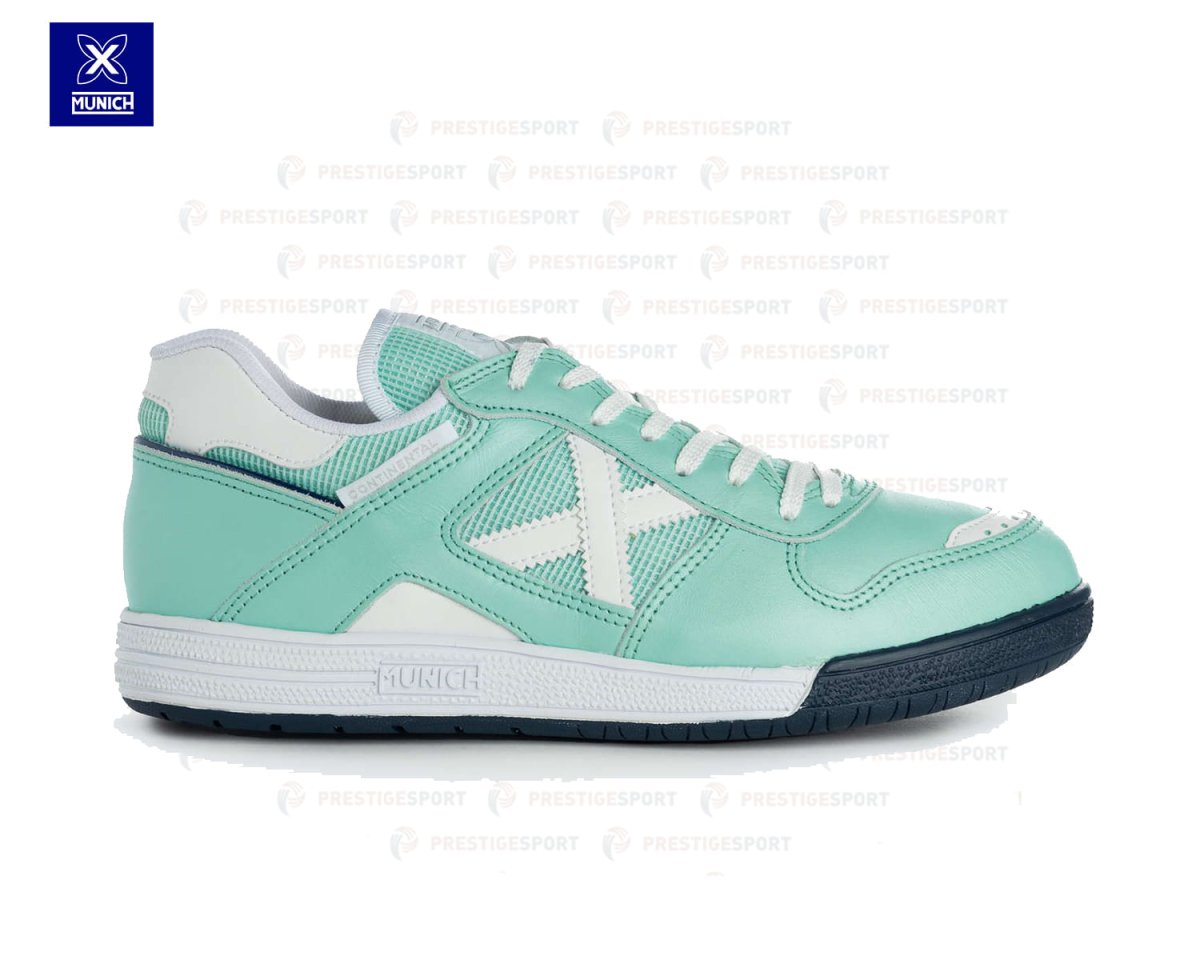 MUNICH CONTINENTAL 4100950 CELESTE SCARPA FUTSAL - immagine 2