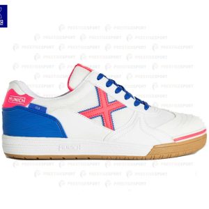 MUNICH G3 INDOOR 3111381 BIANCO-FUCSIA SCARPA FUTSAL