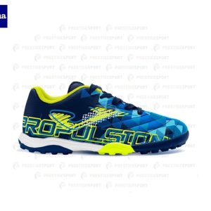 JOMA PROPULSION 2303 AZZURRO-GIALLO SCARPA CALCIO A 5 JUNIOR