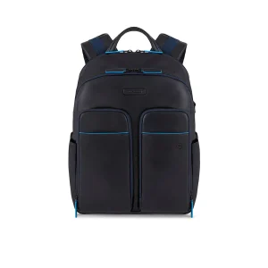 Zaino porta pc e iPad® Blue Square in pelle Piquadro